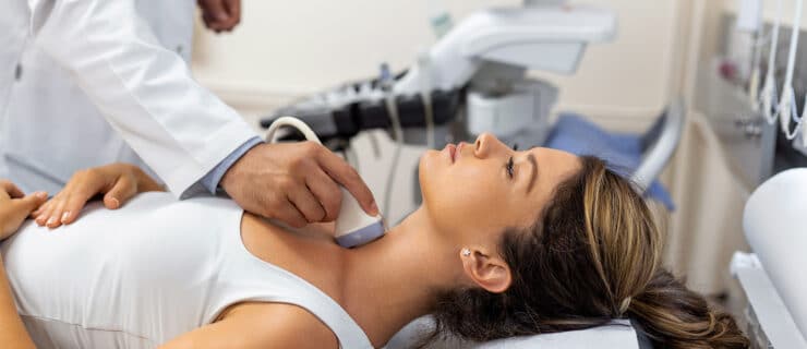 Ultraschalluntersuchung (Bauch, Schilddrüse)